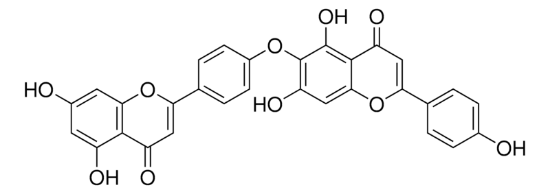 图片 扁柏双黄酮，Hinokiflavone；≥97% (HPLC)