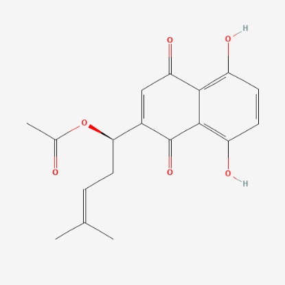 图片 乙酰紫草素，Acetylshikonin；≥98%