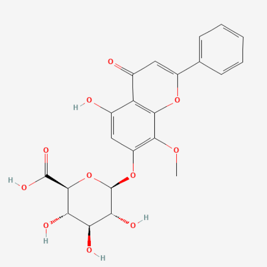 图片 汉黄芩苷，Wogonoside；≥98%