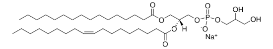 图片 1-棕榈酰基-2-油酰基-sn-甘油-3-磷酸-(1'-rac-甘油)(钠盐)，1-palmitoyl-2-oleoyl-sn-glycero-3-phospho-(1'-rac-glycerol) (sodium salt)；≥99%