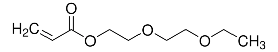 图片 二乙二醇乙醚丙烯酸酯，Di(ethylene glycol) ethyl ether acrylate；technical grade, contains 1000 ppm monomethyl ether hydroquinone as inhibitor