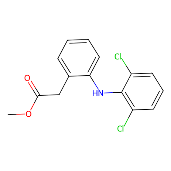 图片 2-(2,6-二氯苯胺基)苯乙酸甲酯，Methyl 2-(2,6-Dichloroanilino)phenylacetate；≥98%