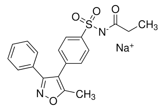 图片 帕瑞昔布钠，Parecoxib sodium；≥98% (HPLC)