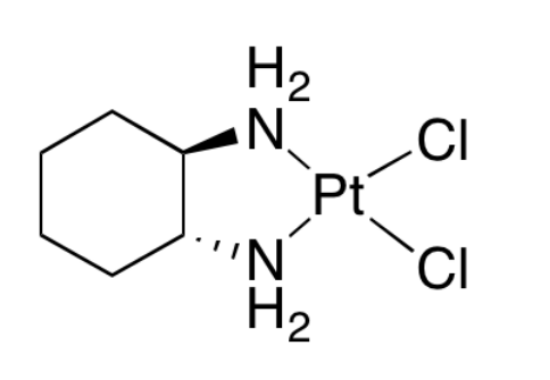 图片 (1,3-二氨基环己烷)二氯化铂，[SP-4-2-(1R-trans)]-(1,2-Cyclohexanediamine-N,N’) Dichloridoplatinum(II)；98%