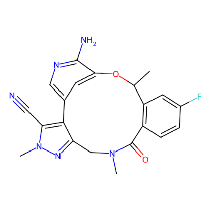 图片 劳拉替尼 (EML4-ALK抑制剂)，Lorlatinib；≥98% (HPLC)