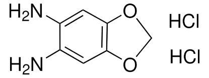 图片 4,5-亚甲二氧基-1,2-苯二胺二盐酸盐，4,5-Methylenedioxy-1,2-phenylenediamine dihydrochloride [MDB]；suitable for fluorescence, BioReagent, ≥97.0% (HPLC)