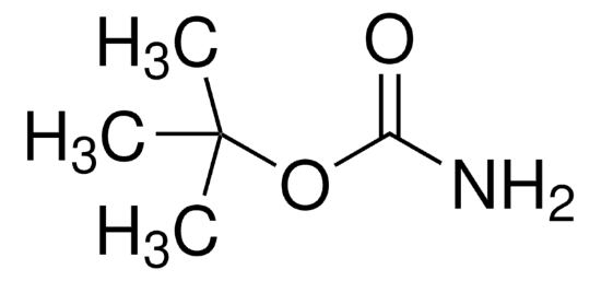 图片 氨基甲酸叔丁酯，tert-Butyl carbamate [Boc-NH2, Boc-amide]；98%