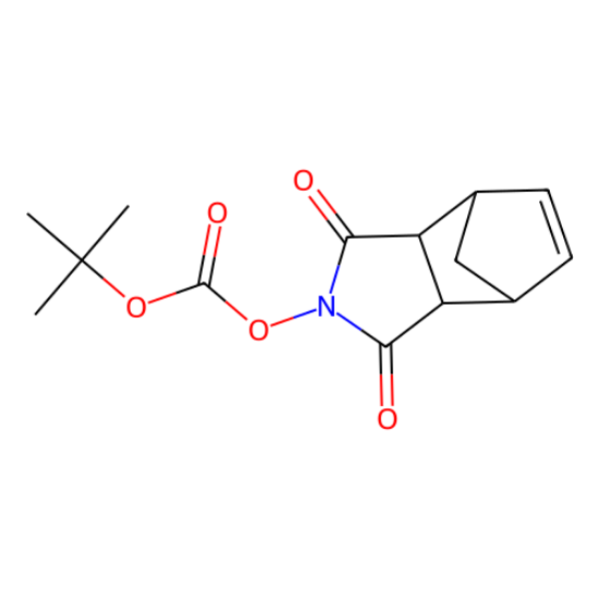 图片 降冰片烯-2,3-二羧基亚胺基叔丁基碳酸酯，2-[[(tert-Butoxy)carbonyl]oxy]-3a,4,7,7a-tetrahydro-4,7-methano-1H-isoindole-1,3(2H)-dione [Boc-ONb]；≥99.0%