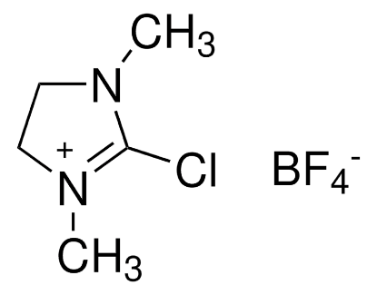 图片 2-氯-1,3-二甲基咪唑鎓四氟硼酸盐，2-Chloro-1,3-dimethylimidazolidinium tetrafluoroborate [CIB]；≥98.0% (AT)