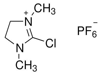 图片 2-氯-1,3-二甲基咪唑六氟磷酸盐，2-Chloro-1,3-dimethylimidazolidinium hexafluorophosphate [CIP]；98%