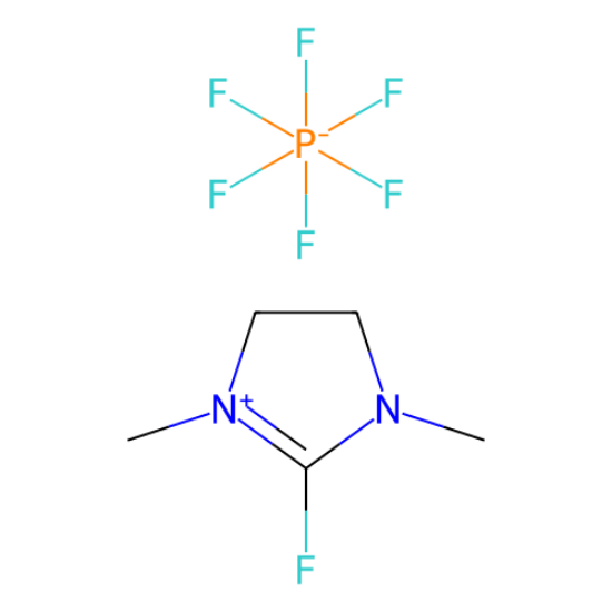 图片 2-氟-1,3-二甲基氯化咪唑翁六氟磷酸酯，2-Fluoro-1,3-dimethylimidazolidinium hexafluorophosphate [DFIH]；98%