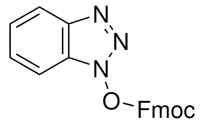 图片 9-芴基甲基1-苯并三唑基碳酸酯，9-Fluorenylmethyl 1-benzotriazolyl carbonate [Fmoc-OBt]；98%