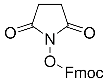 图片 9-芴甲基 N-琥珀酰亚胺基碳酸酯，Fmoc N-hydroxysuccinimide ester [Fmoc-OSu]；≥98.0% (HPLC)