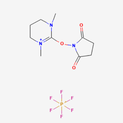 图片 O-琥珀酰亚胺-1,3-二甲基丙基脲六氟磷酸盐，O-Succinimidyl-1,3-dimethylpropyleneuronium hexafluorophosphate；≥98.0%