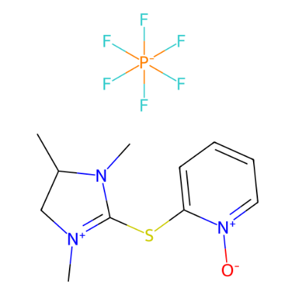 图片 2-((1,3-二甲基-3,4,5,6-四氢嘧啶-1-鎓-2-基)硫基)吡啶1-氧化物六氟磷酸盐，2-((1,3-Dimethyl-3,4,5,6-tetrahydropyrimidin-1-ium-2-yl)thio)pyridine 1-oxide hexafluorophosphate(V) [HPTDP]；≥98%