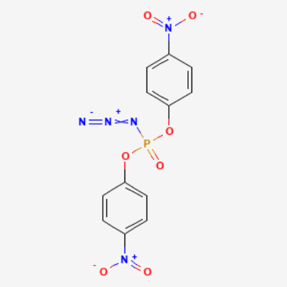图片 叠氮磷酸二(对硝基苯)酯，Bis(p-nitrophenyl)azidophosphonate [p-NO2DPPA]；≥98%