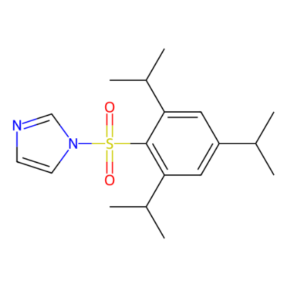 图片 1-(2,4,6-三异丙基苯基磺酰)咪唑，1-(2,4,6-Triisopropylbenzenesulfonyl) imidazole [TPSI]；99%