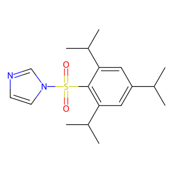 图片 1-(2,4,6-三异丙基苯基磺酰)咪唑，1-(2,4,6-Triisopropylbenzenesulfonyl) imidazole [TPSI]；99%