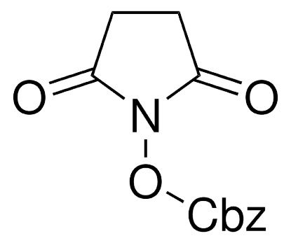 图片 N-(苄氧羰基氧基)琥珀酰亚胺，N-(Benzyloxycarbonyloxy)succinimide [Z-OSu]；98%