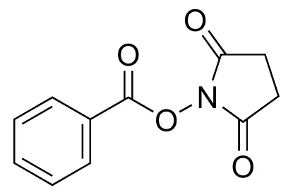 图片 苯甲酰琥珀酰亚胺，N-(Benzoyloxy)succinimide [Bz-Osu]；96%