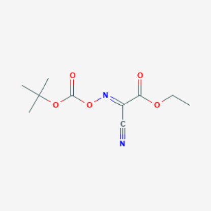 图片 2-(叔丁氧羰基氧亚胺基)-2-氰基乙酸乙酯，Ethyl 2-(tert-ButoxycarbonyloxyiMino)-2-cyanoacetate [BOC-Oxyma]；≥98%