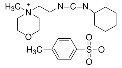 图片 N-环己基-N′-(2-吗啉乙基)碳二亚胺甲基对甲苯磺酸盐，N-Cyclohexyl-N′-(2-morpholinoethyl)carbodiimide methyl-p-toluenesulfonate [CMC]；95%