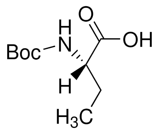 图片 BOC-L-2-氨基丁酸，Boc-Abu-OH；≥97.0% (HPLC)