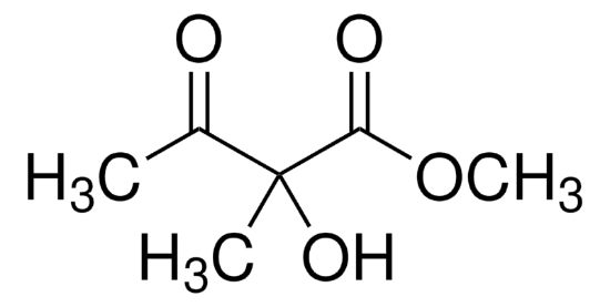 图片 2-羟基-2-甲基-3-氧丁酸甲酯，Methyl 2-hydroxy-2-methyl-3-oxobutyrate；98%