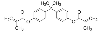 图片 双酚A二甲基丙烯酸酯，Bisphenol A dimethacrylate [BPADMA]；>98%