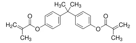 图片 双酚A二甲基丙烯酸酯，Bisphenol A dimethacrylate [BPADMA]；>98%