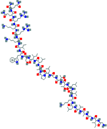 图片 蜂毒肽素，Melittin；>97% (HPLC)