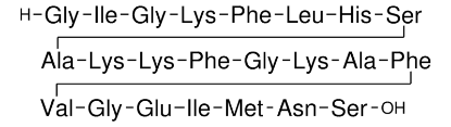 图片 蛙皮素II，Magainin II；≥97% (HPLC)