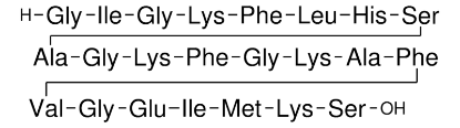 图片 蛙皮素I，Magainin I；≥97% (HPLC)