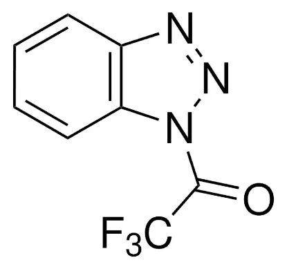 图片 1-(三氟甲基)乙酰基苯并三唑，1-(Trifluoromethyl)acetylbenzotriazole [BtTFA, TFABI]；96%, mixture of Bt1 and Bt2 isomers