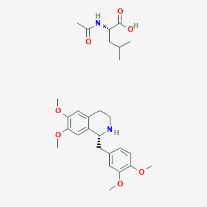 图片 R-四氢罂粟碱-N-乙酰-L-亮胺酸，R-Tetrahydropapaverine N-acetyl-L-leucinate；≥99%