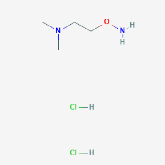 图片 2-(氨基氧基)-N,N-二甲基乙-1-胺二盐酸盐，O-[2-(dimethylamino)ethyl]hydroxylamine dihydrochloride [DMAE-HA]；≥98%