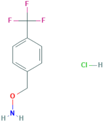 图片 4-三氟甲基苄氧胺盐酸盐，O-(4-(Trifluoromethyl)benzyl) hydroxylamine hydrochloride [PTFBHA]；≥98%