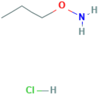 图片 1-(氨基氧基)丙烷 盐酸盐，1-(aminooxy)propane hydrochloride；≥98%