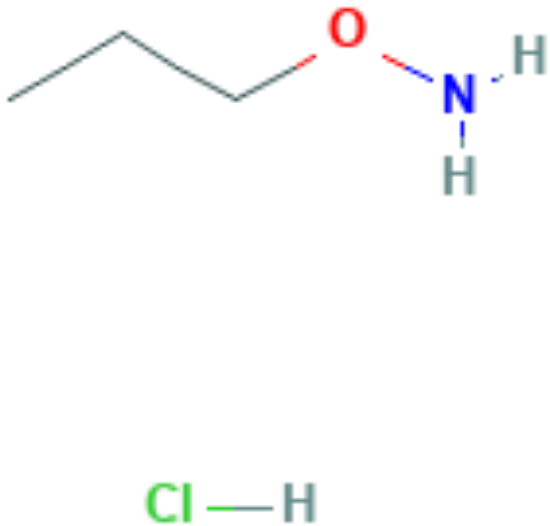 图片 1-(氨基氧基)丙烷 盐酸盐，1-(aminooxy)propane hydrochloride；≥98%