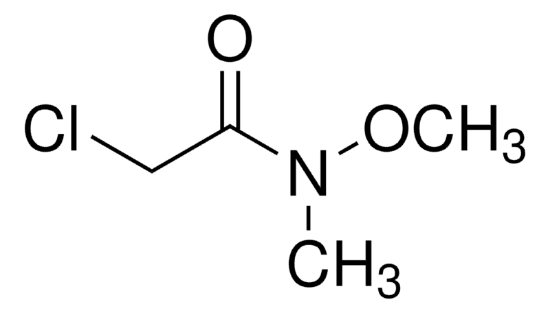 图片 2-氯-N-甲氧基-N-甲基乙酰胺，2-Chloro-N-methoxy-N-methylacetamide [CA-DMHH]；98%