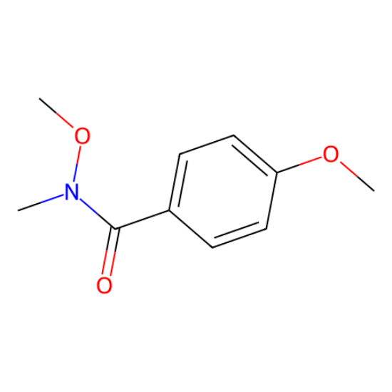 图片  N,4-二甲氧基-N-甲基苯甲酰胺，N,4-Dimethoxy-N-methylbenzamide；≥98%