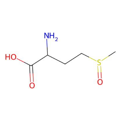 图片 DL-蛋氨酸亚砜，DL-Methionine Sulfoxide [SMet]；≥98%