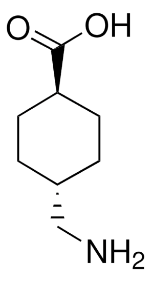 图片 反-4-(氨基甲基)环己烷羧酸 [氨甲环酸]，trans-4-(Aminomethyl)cyclohexanecarboxylic acid [TAMCHA, TrA]；97%