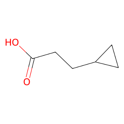 图片 3-环丙基丙酸，3-Cyclopropylpropanoic acid；≥98%