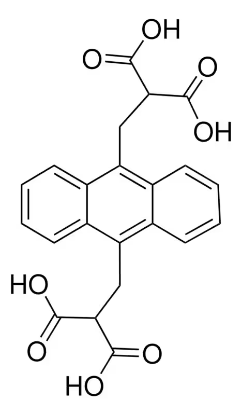 图片 9,10-蒽二基 - 双(亚甲基)二甲酸，9,10-Anthracenediyl-bis(methylene)dimalonic acid [ABDA]；BioReagent, suitable for fluorescence, ≥90% (HPCE)