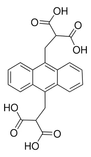 图片 9,10-蒽二基 - 双(亚甲基)二甲酸，9,10-Anthracenediyl-bis(methylene)dimalonic acid [ABDA]；BioReagent, suitable for fluorescence, ≥90% (HPCE)