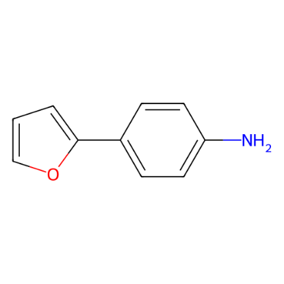 图片 4-呋喃-2-基苯胺，4-(furan-2-yl)aniline；≥97％