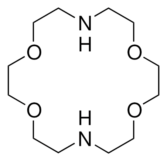 图片 1,4,10,13-四氧杂-7,16-二氮杂环十八烷，1,4,10,13-Tetraoxa-7,16-diazacyclooctadecane；≥96%