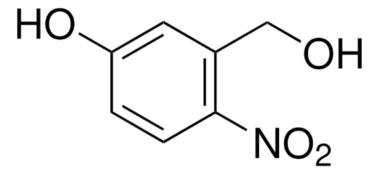 图片 5-羟基-2-硝基苯甲醇，5-Hydroxy-2-nitrobenzyl alcohol；97%