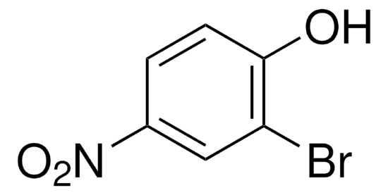 图片 2-溴-4-硝基酚，2-Bromo-4-nitrophenol；≥98.0%